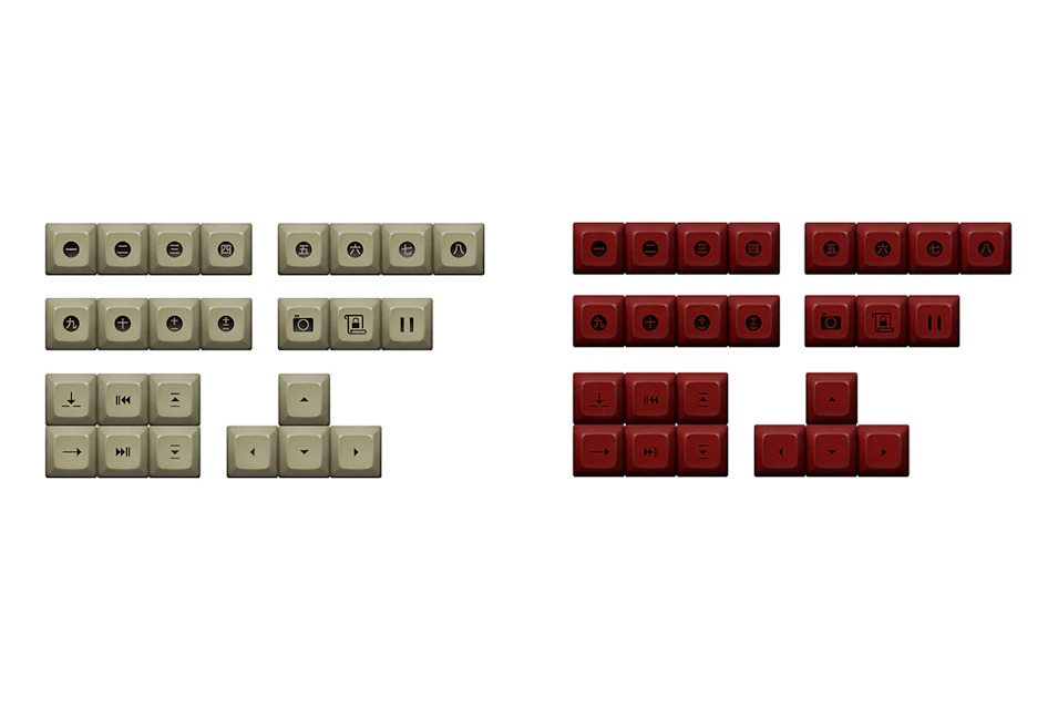 Otaku Kiibodo PBT DSA Keycap Set