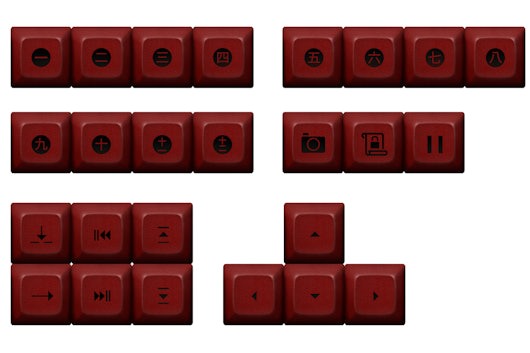 Otaku Kiibodo PBT DSA Keycap Set