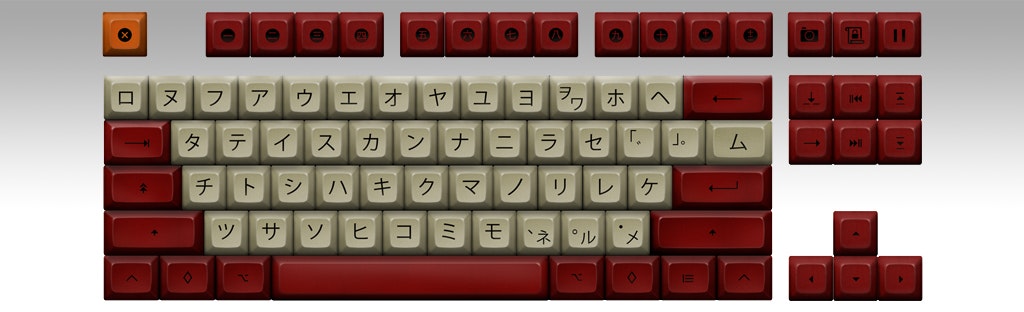 Otaku Kiibodo PBT DSA Keycap Set