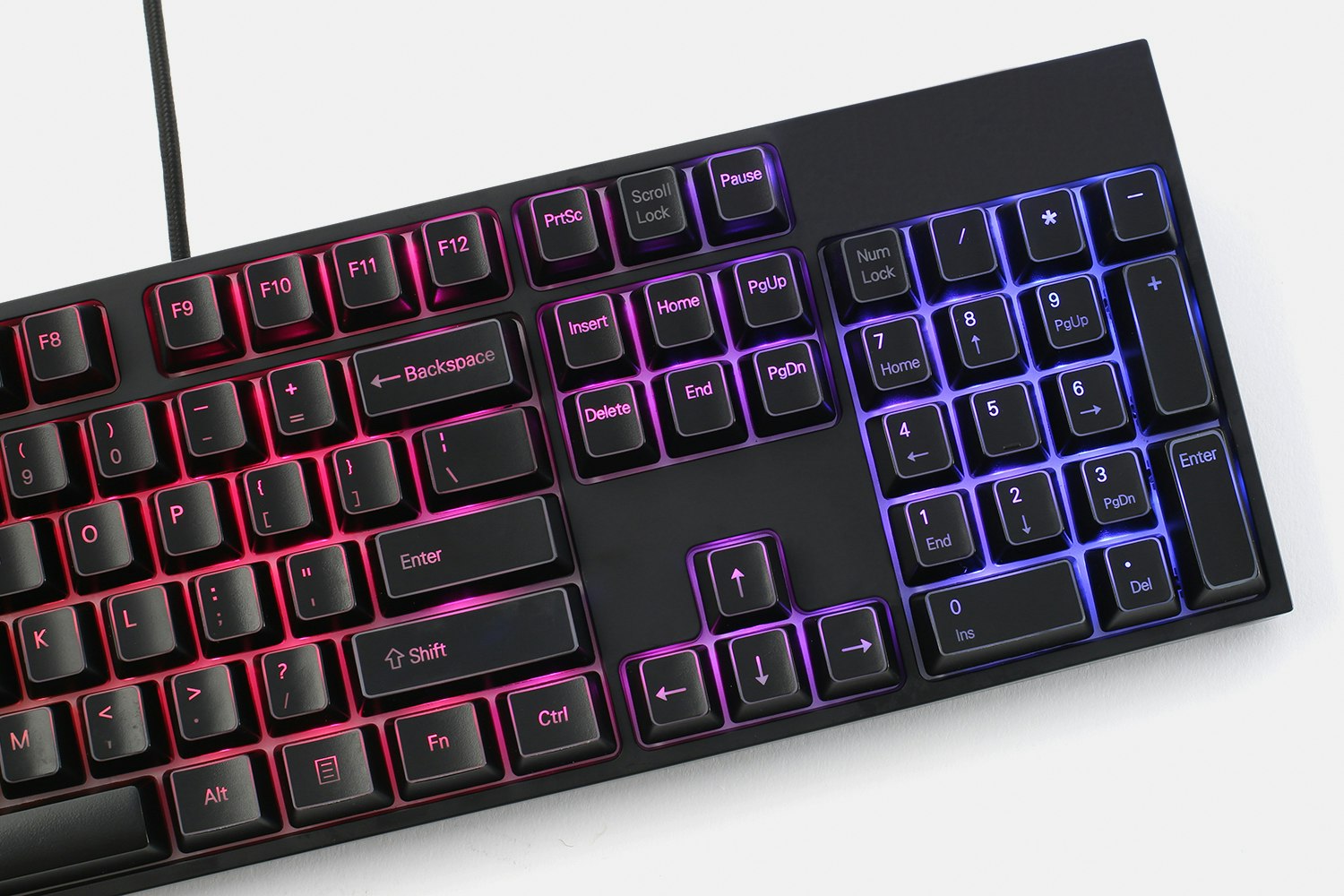 Outlined ABS Backlit 104-Keycap Set