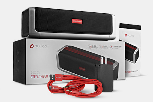 Owlee Stealth360 Bluetooth Speaker System