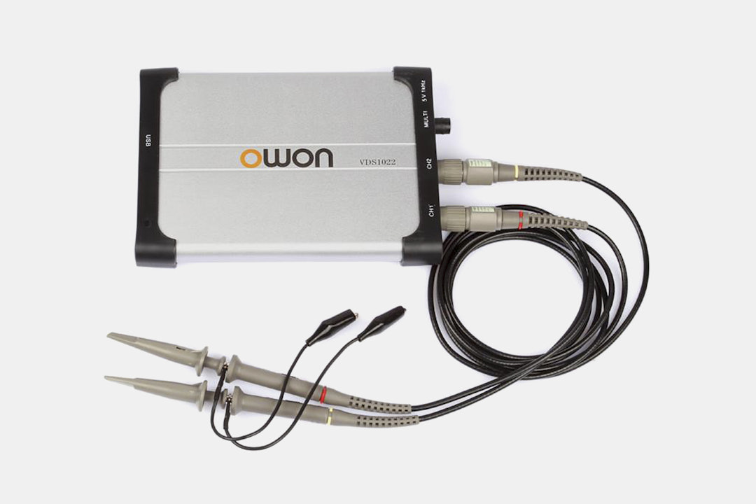 OWON 25MHz 2-Ch PC USB Oscilloscope