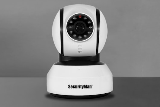 Pan-Tilt iSecurity Wi-Fi Indoor Camera with Audio