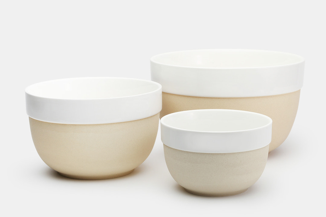 Pantry: Clay & Ceramic Mixing Bowl Set By Twine