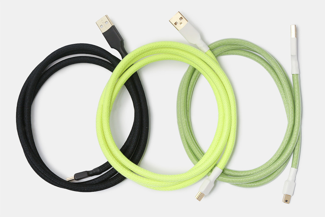 Paracord Techflex Sleeved USB Cable