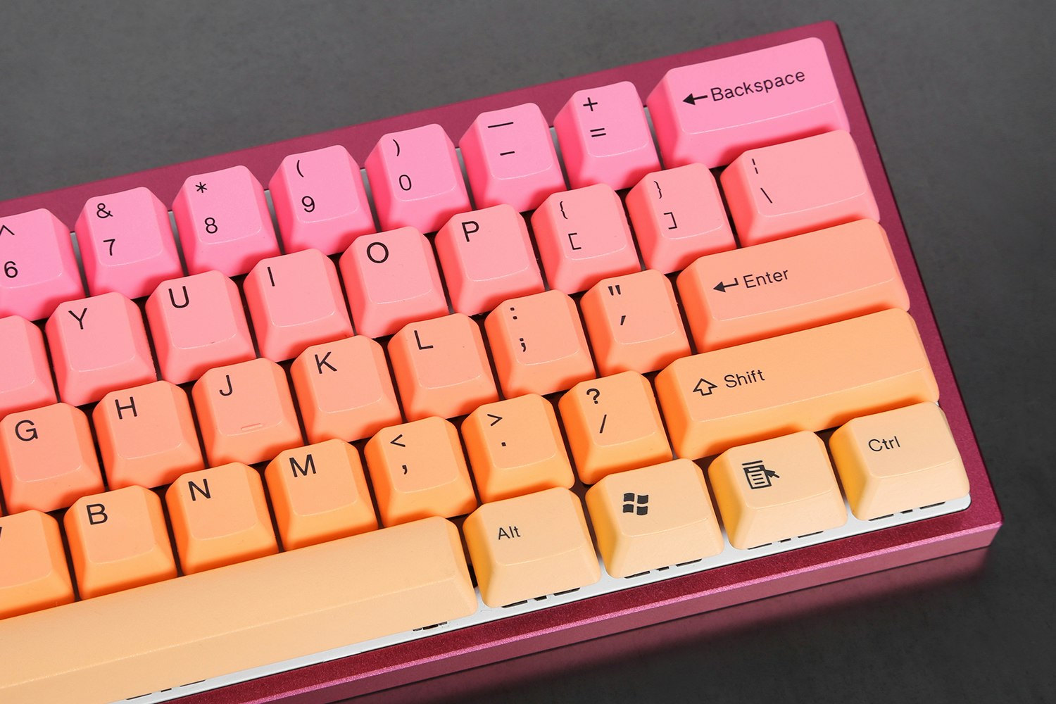 PBT Double-Shot Keycap Set - 5 Color Options