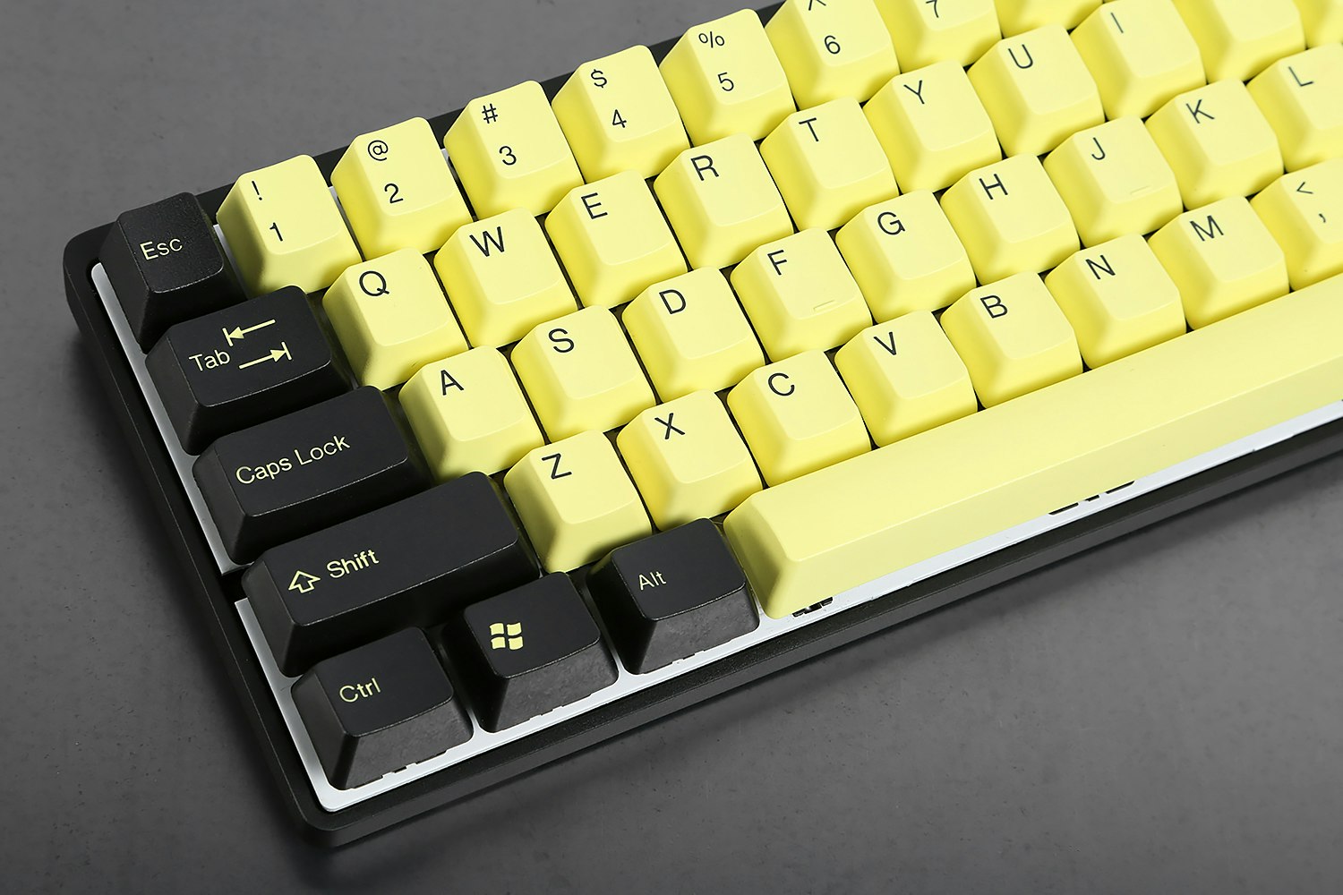 PBT DoubleShot Keycap Set 5 Color Options Mechanical Keyboards