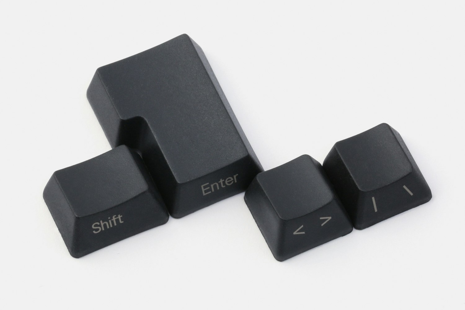 Front-printed – black