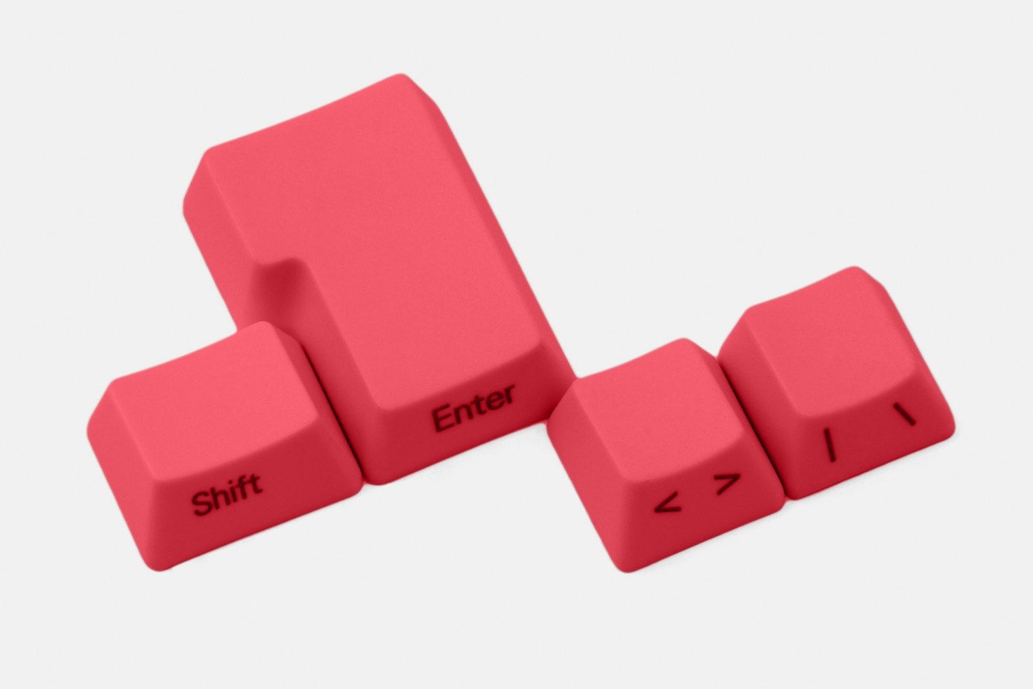 Front-printed – red