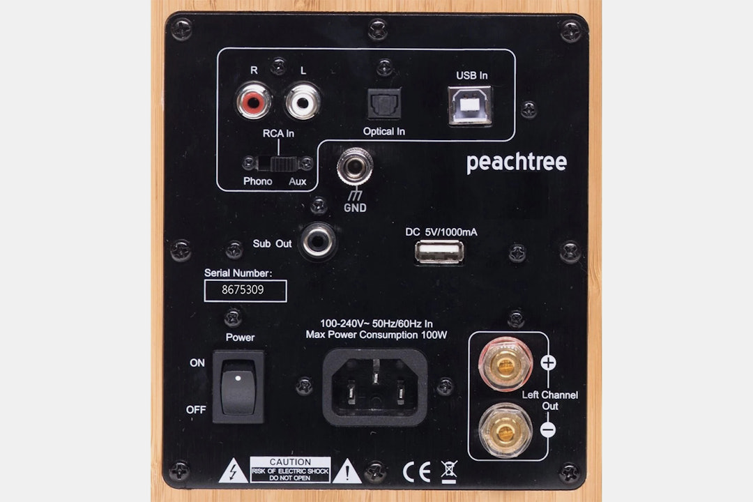 Peachtree Audio M24 Powered Speakers