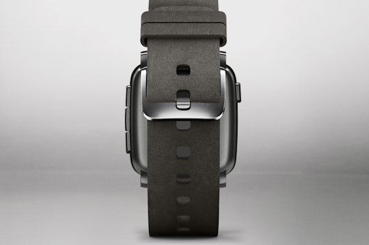 Pebble Time Steel Smartwatches for Apple/Android