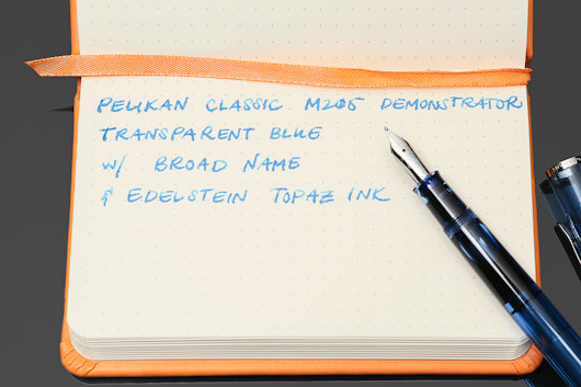 Pelikan Classic M205 Demonstrator Transparent Blue