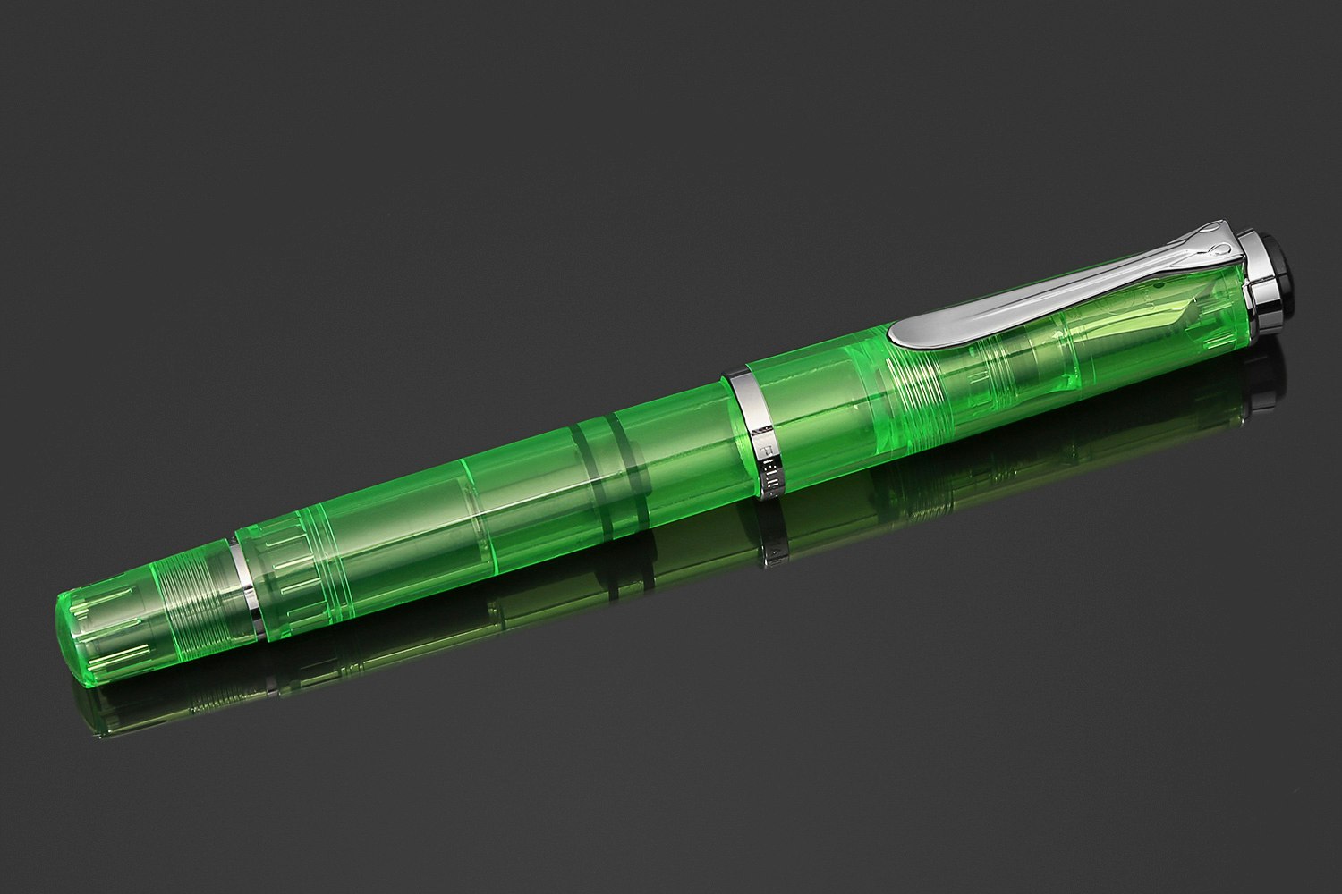 Pelikan M205 DUO Shiny Green Highlighter Pens Fountain Pens Drop