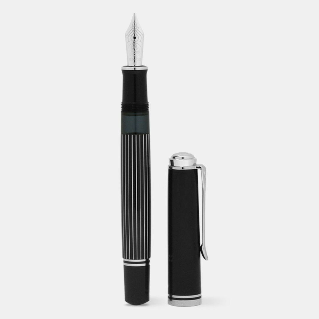 filosoof Effectief schuif Pelikan M815 Metal-Striped Special Edition | Pens | Fountain Pens | Drop