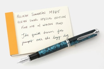 Pelikan Souverän M805 Ocean Swirl Fountain Pen