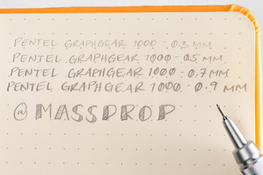 Pentel GraphGear 1000 Premium Drafting Pencil Set