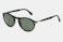 Round Sunglasses - Black - Green - 51-21-145 MM (-$10)