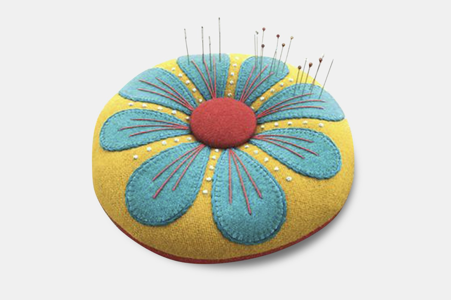 Petals Pincushion Kit Quilting Quilting Patterns Drop