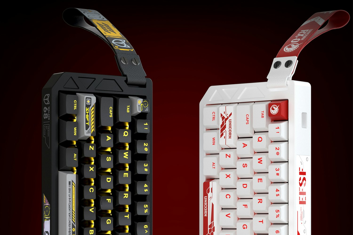 Piifox Walker68 CNC-Machined Aluminum Mechanical Keyboard