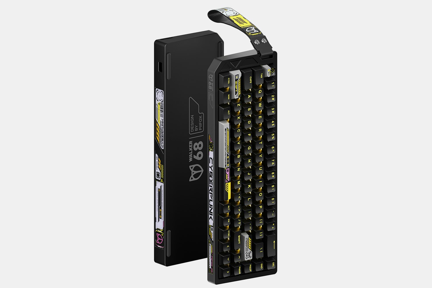 Piifox Walker68 CNC-Machined Aluminum Mechanical Keyboard