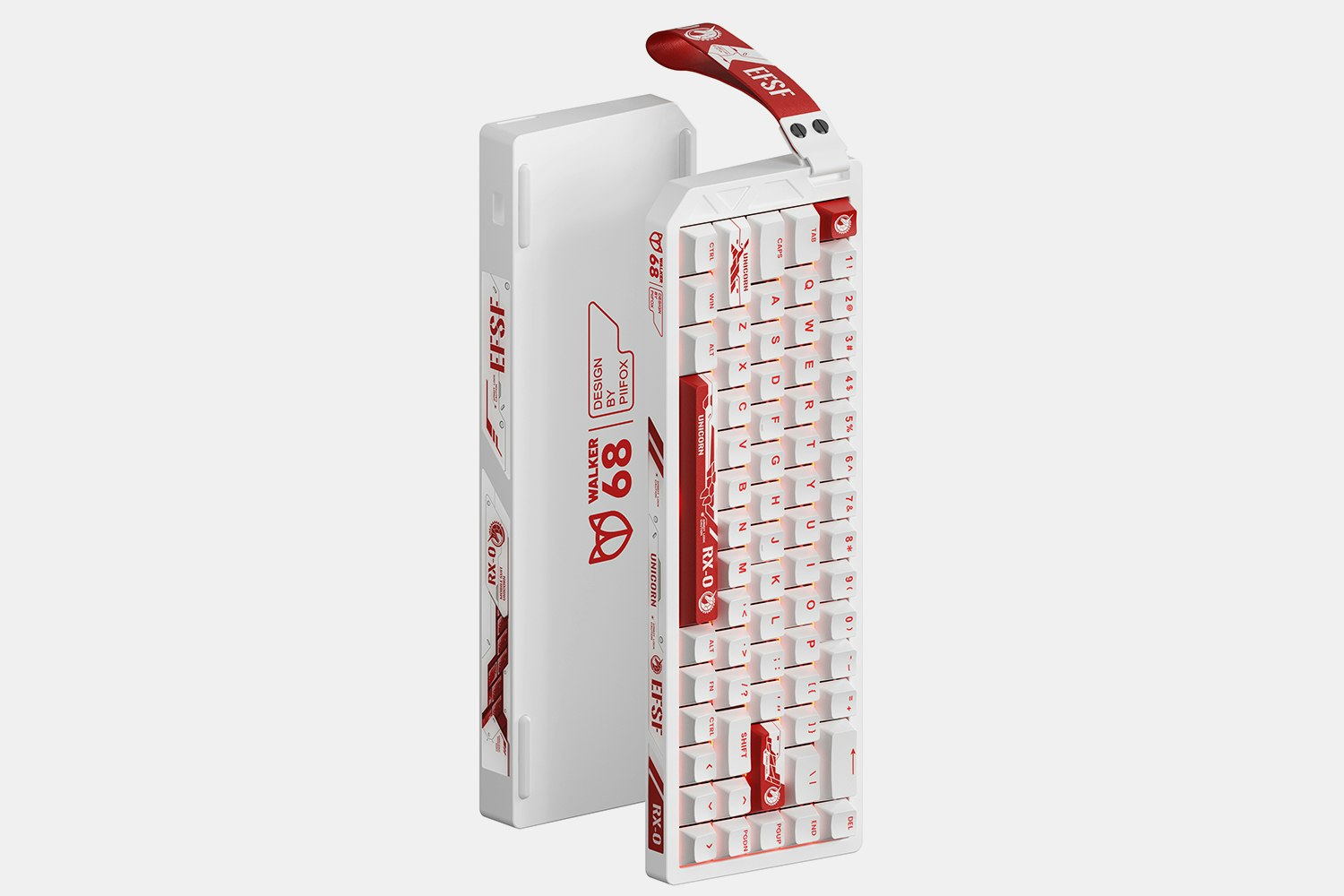 Piifox Walker68 CNC-Machined Aluminum Mechanical Keyboard