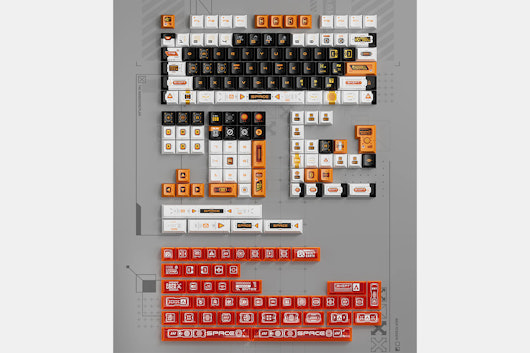 Piifox Wandering Plan PBT Keycap Set