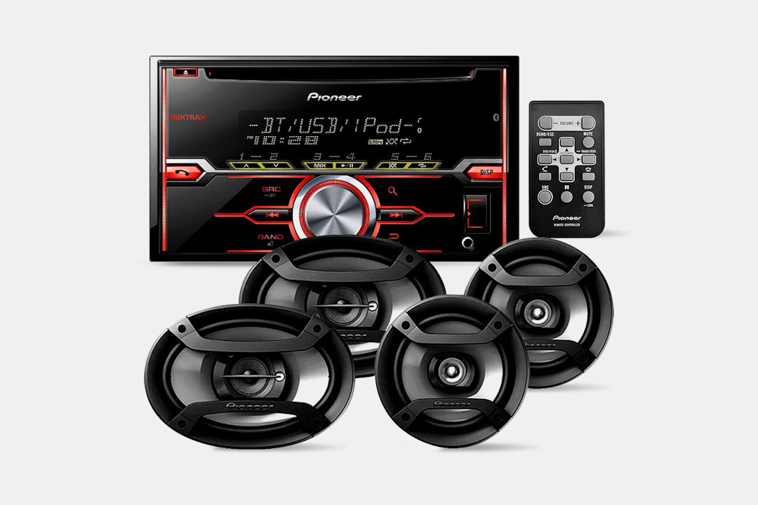 Pioneer FXT-X7269BT Package with 4 Speakers