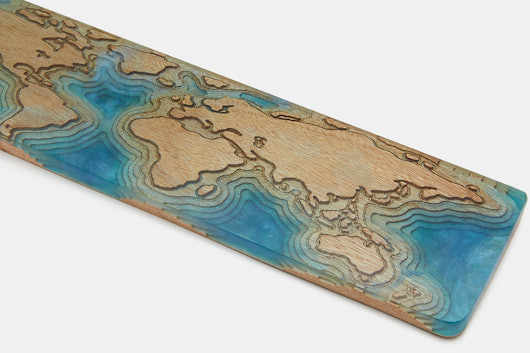 Poco World Map Wrist Rests