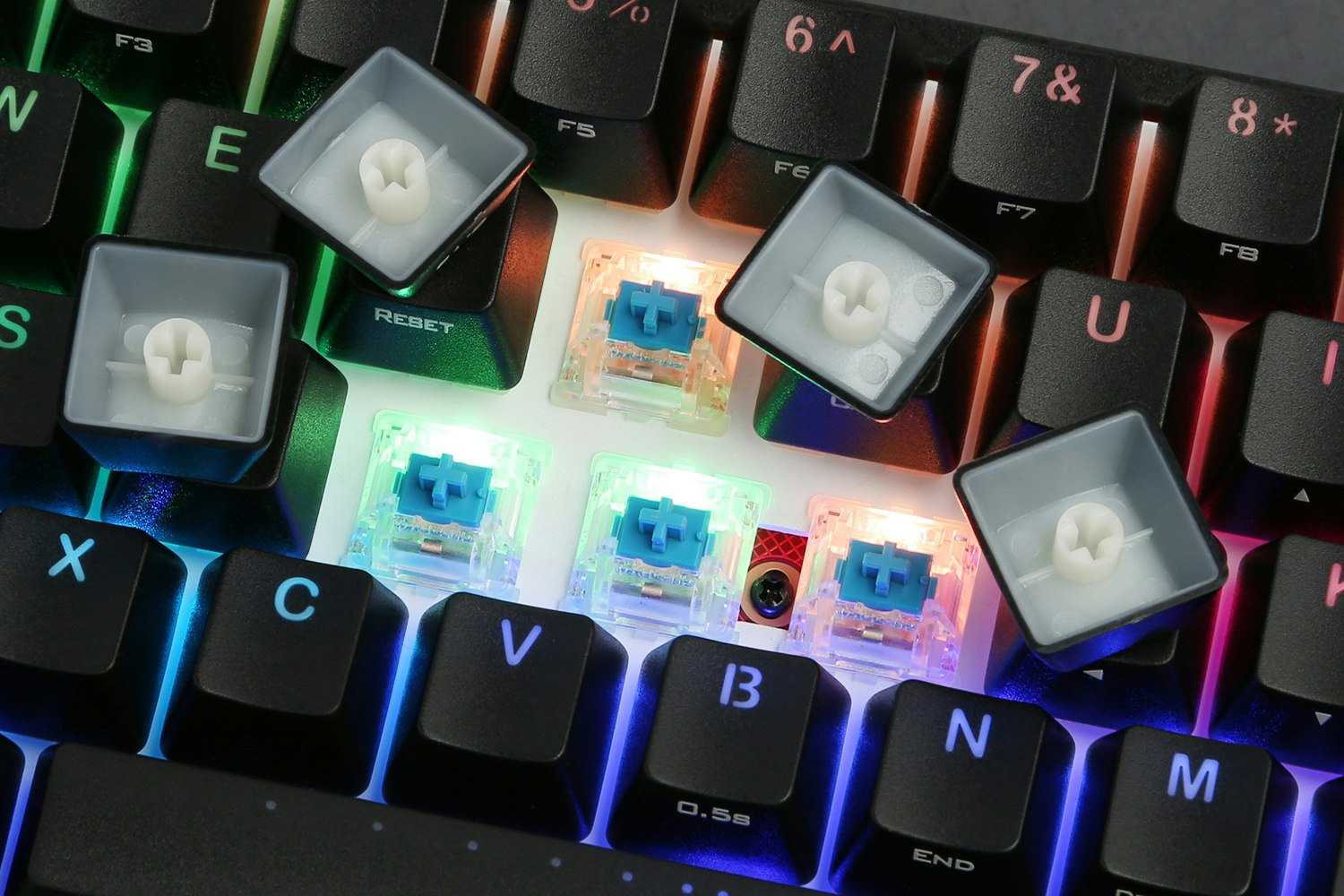 Pok3r RGB Backlit Mechanical Keyboard