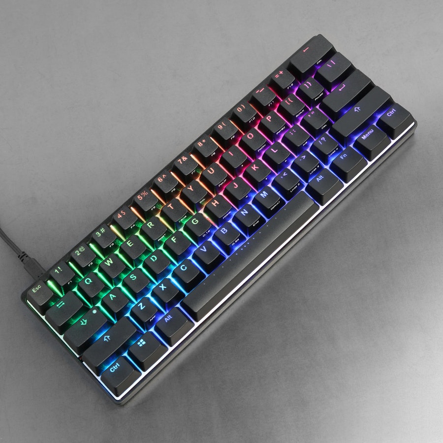Pok3r RGB Backlit Mechanical Keyboard Lowest Price and Reviews at