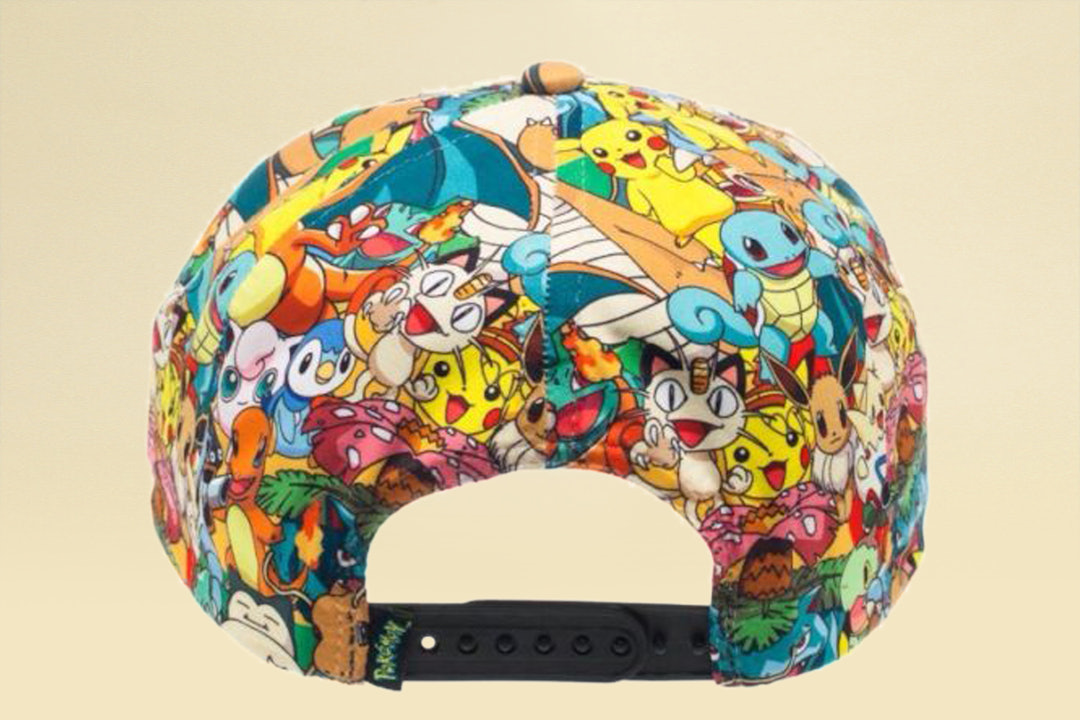 Pokémon All-Over-Print Snapback Hat