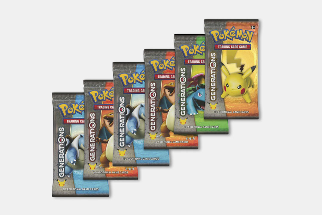 Pokémon Generations Booster Pack Bundle (6-Pack)