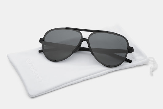 Polaroid Polarized Aviator Sunglasses
