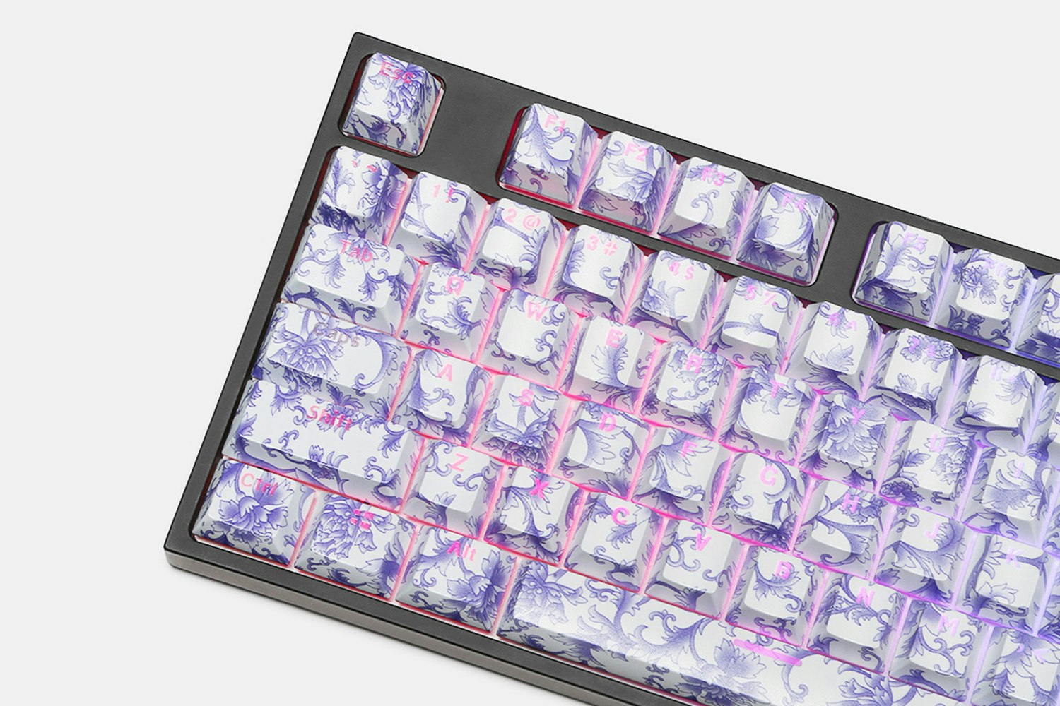 Porcelain ABS 104Keycap Set Mechanical Keyboards