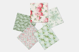 Cottage Fabric Collection - Fat Quarter - Sage/Pink