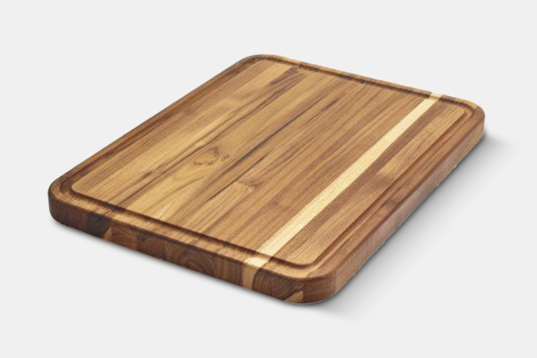 Madeira Edge-Grain Teak Wood Carving Board