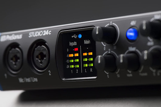 PreSonus Studio 24c 2x2 USB Audio Interface