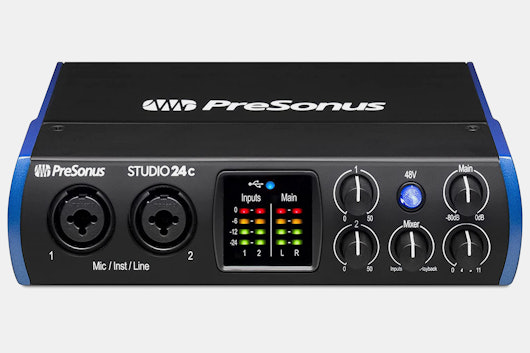 PreSonus Studio 24c 2x2 USB Audio Interface