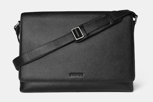 Prestigio Tivoli Leather Messenger Bag