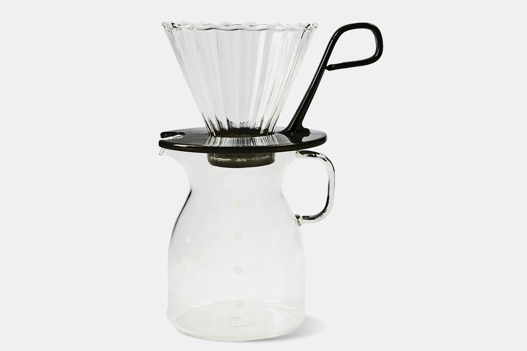 Primula Borosilicate Glass Pour-Over Coffee Set