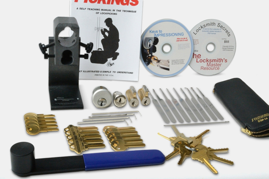 Pro-Maker Deluxe Lockpicking Practice Kit