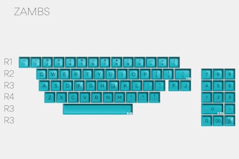 Massdrop x MiTo SA Pulse Custom Keycap Set