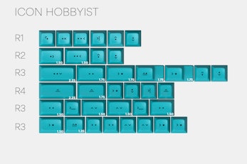 Massdrop x MiTo SA Pulse Custom Keycap Set