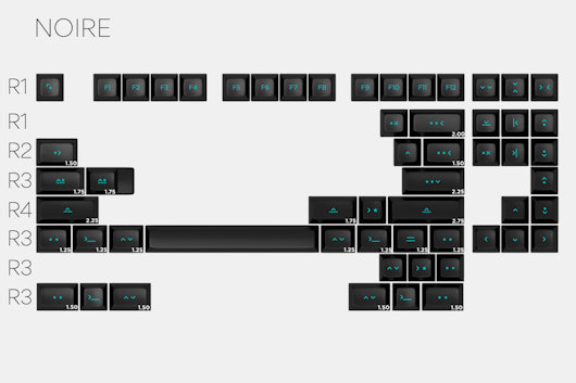 Massdrop x MiTo SA Pulse Custom Keycap Set
