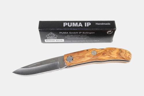 Paloma Olivewood Folding Knife