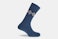 Wool Cashmere Mini Argyle Sock - 154 Blue