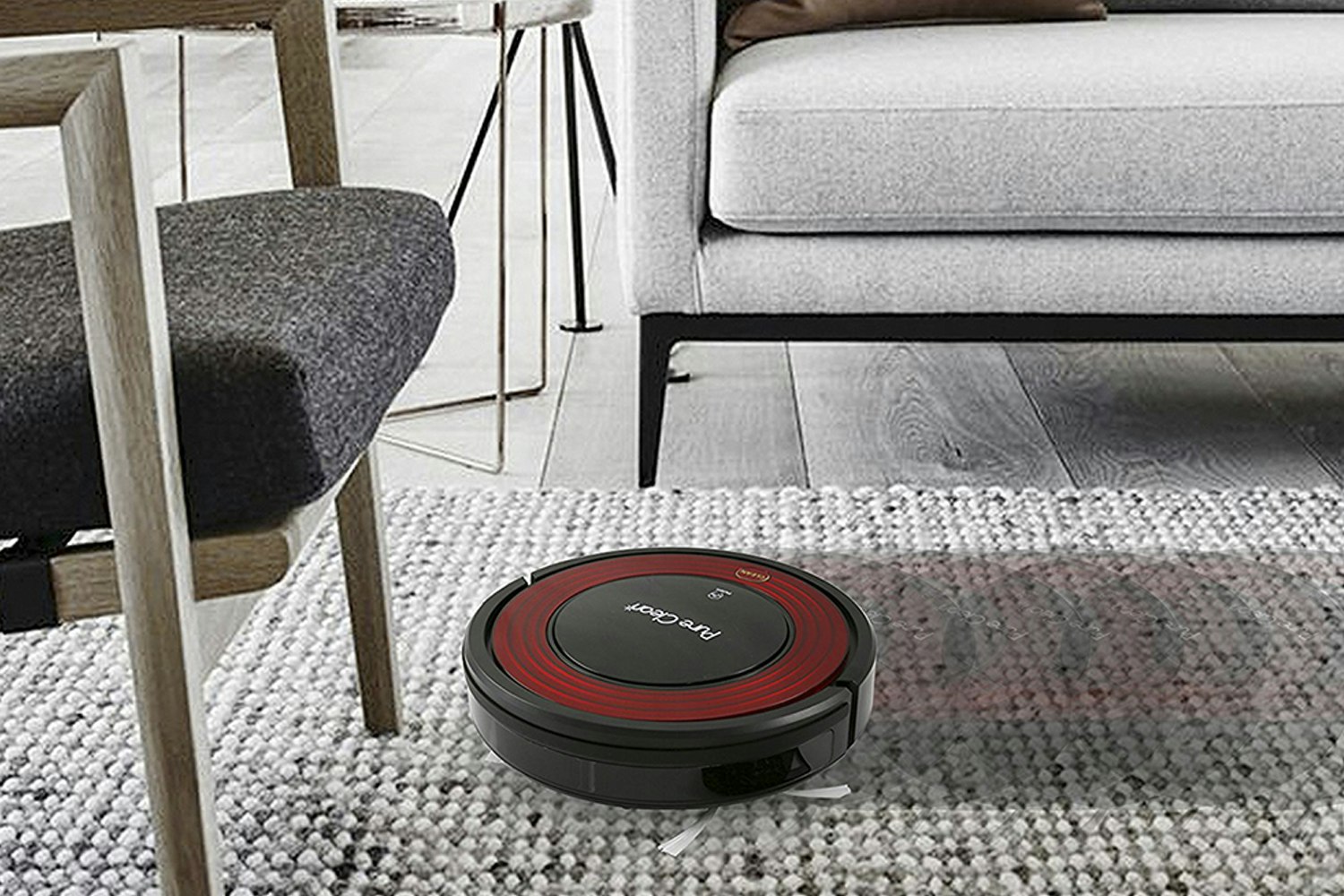 PureClean Auto Robot Vacuum Cleaner Vacuums Drop