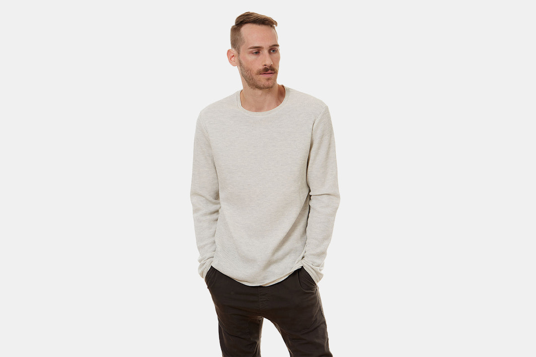 PX Clothing Antoine Waffle-Knit Tops