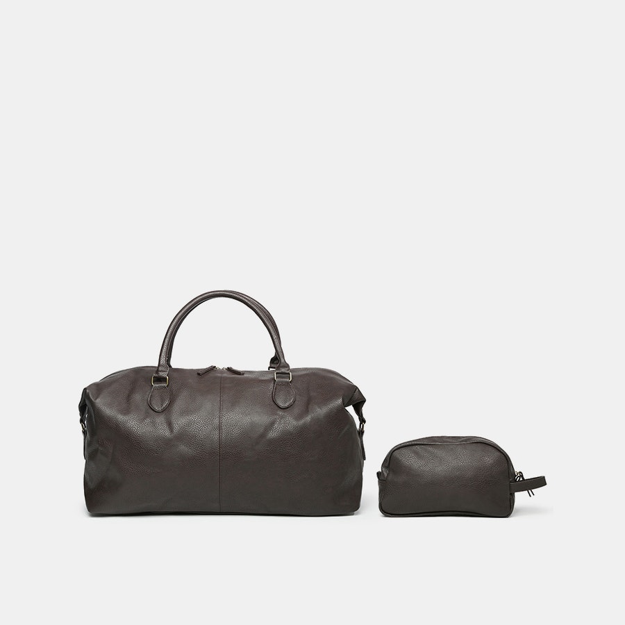 px gunner vegan leather duffle bag