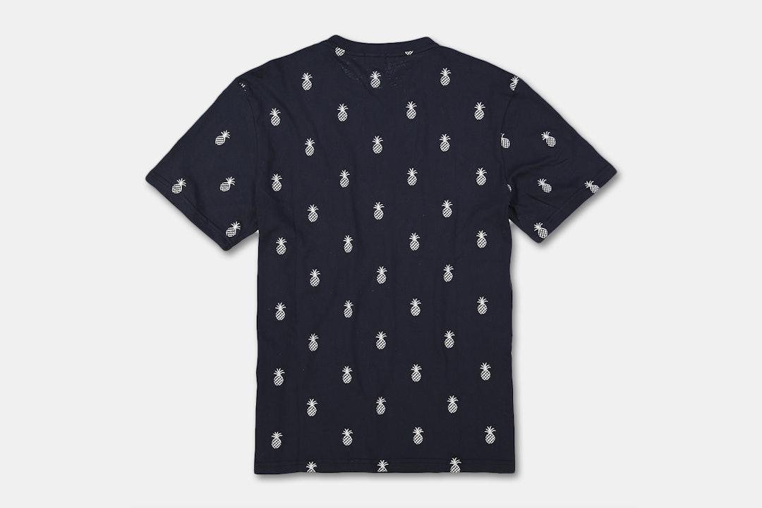Qilo Pineapple All-Over Embroidered Tees